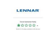 Lennar reviews and ratings social media