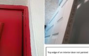 6111 yeats manor dr tampa fl door edges painting water damage lennar construction issues